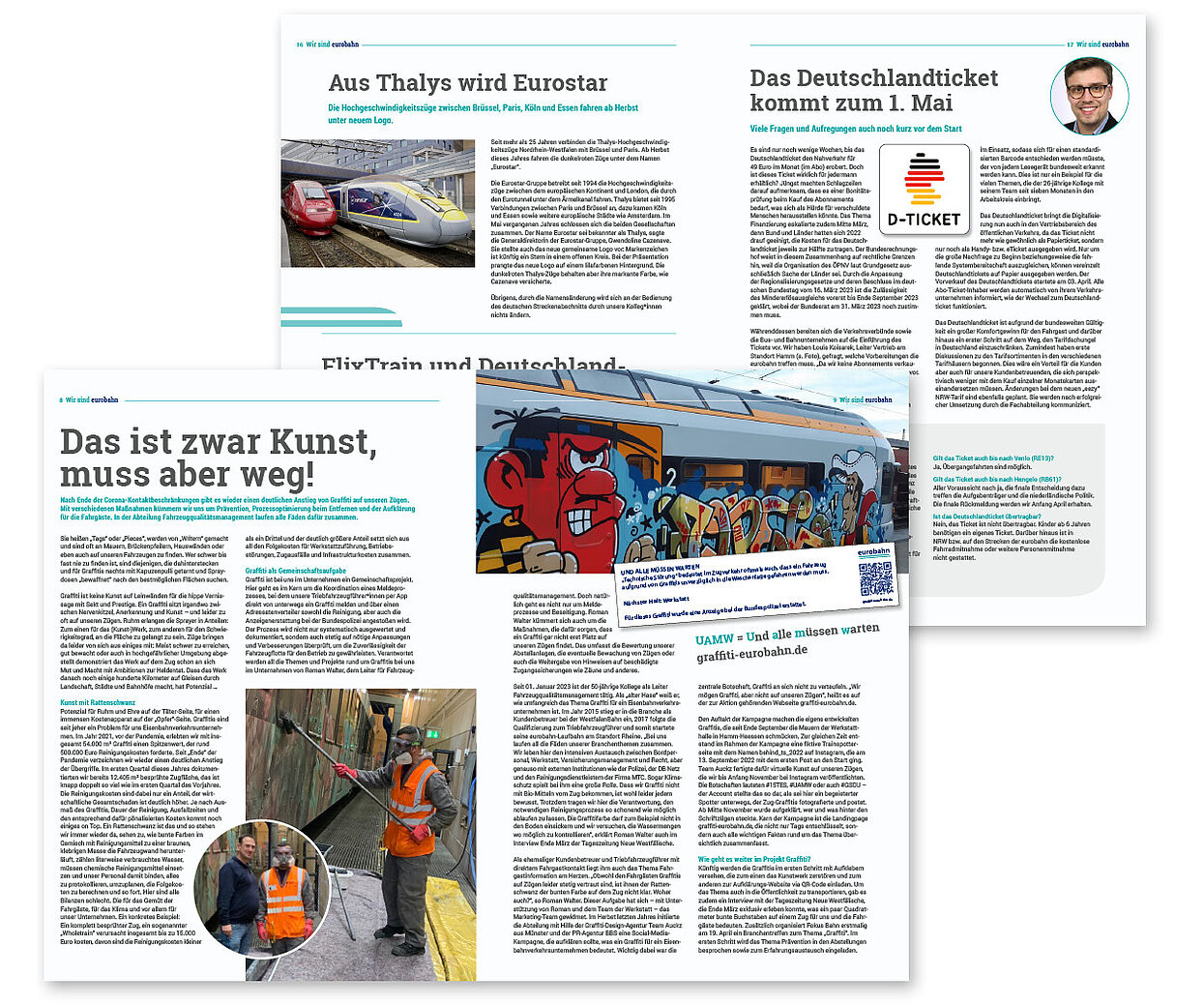 Wir sind eurobahn - Mitarbeitermagazin 2