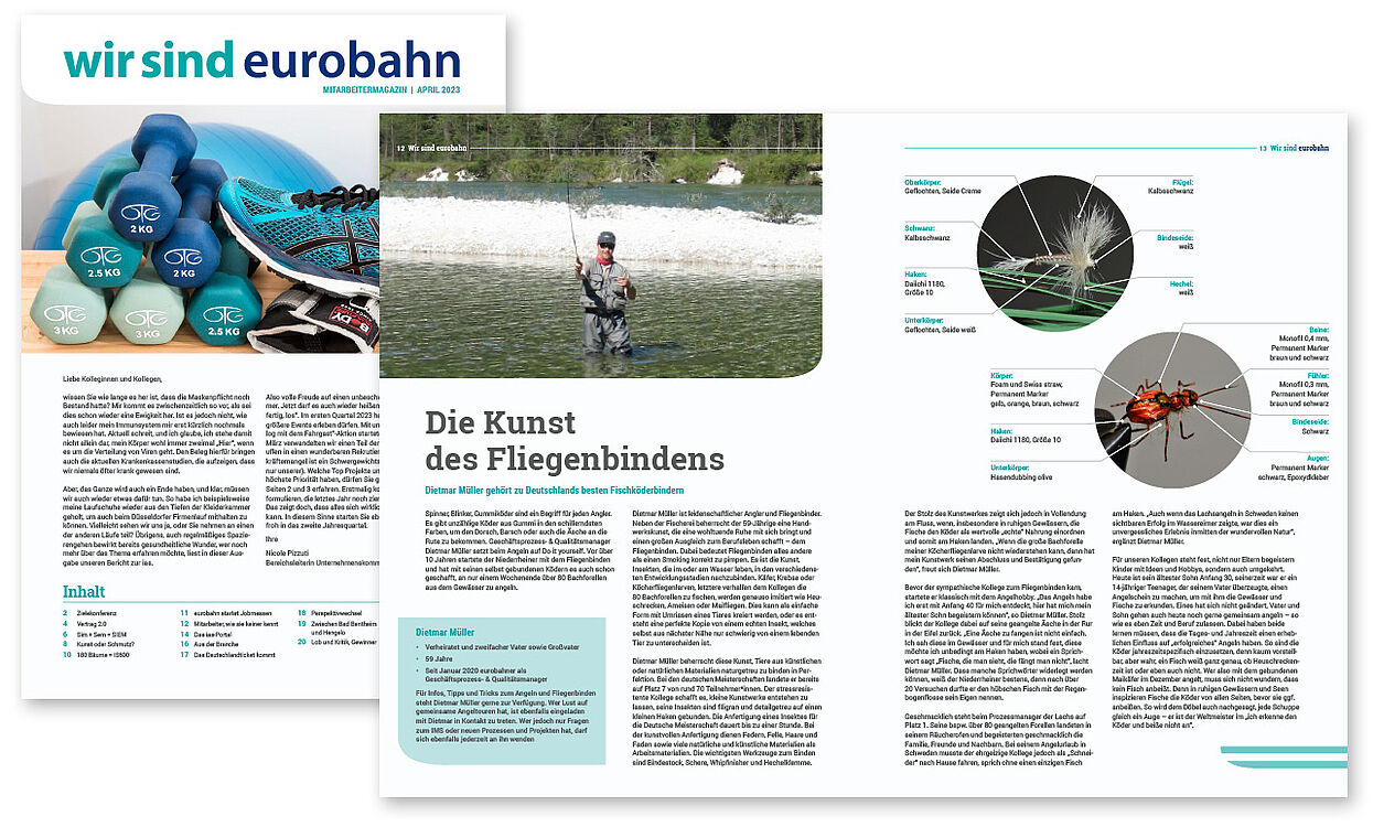 Wir sind eurobahn - Mitarbeitermagazin 1